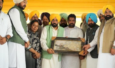 मुख्यमंत्री भगवंत सिंह मान ने किसानों को दिया बड़ा तोहफ़ा, मालवा क्षेत्र के चार ज़िलों तक पहुँचा नहर का पानी