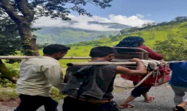उत्तराखंड:बुजुर्ग को अस्पताल ले जाने को चलना पड़ा 20 किमी पैदल