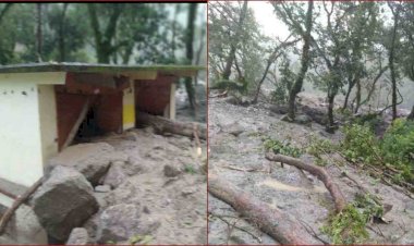 उत्तराखंड: कुमायूं में बारिश मे फिर मची तबाही, दुकान और जीप बही