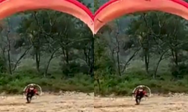 पौड़ी: बिलखते में बनी पैराग्लाइडिंग स्ट्रिप, शनिवार से ट्रायल शुरू