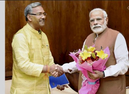 प्रधानमंत्री मोदी को उनके जन्मदिन पर सीएम त्रिवेन्द्र ने दी बधाई
