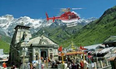 केदारनाथ धाम के लिए 8 हेली सेवाएं शुरू