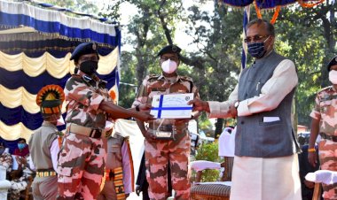 सीएम ने किया ITBP के पर्वतारोहियों को सम्मानित