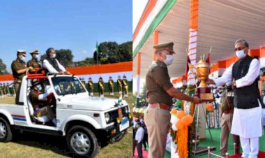 राष्ट्रीय एकता दिवस: सीएम ने किया परेड का निरीक्षण, दिलाई एकता की शपथ