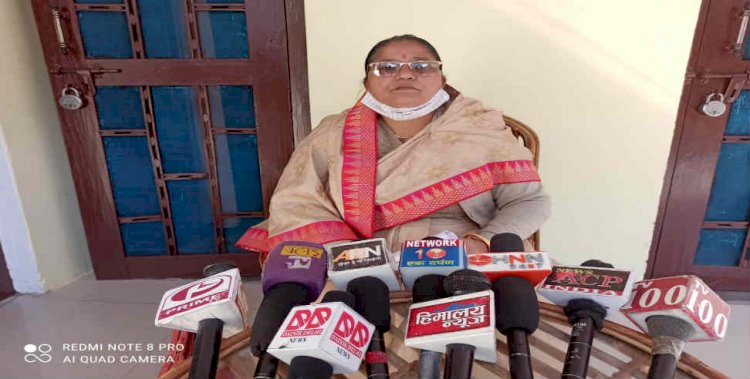 थराली:डॉ जीतराम के आरोपों पर बरसीं थराली विधायक मुन्नी देवी