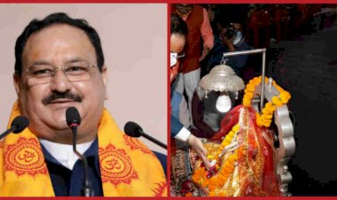 चार दिवसीय दौरे पर उत्तराखंड पहुंचे बीजेपी के राष्ट्रीय अध्यक्ष जेपी नड्डा