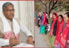 सड़क चौड़ीकरण को ग्रामीणों ने बनाई 19 किमी लंबी मानव शृंखला, सीएम ने दिए PWD को कार्रवाई के आदेश
