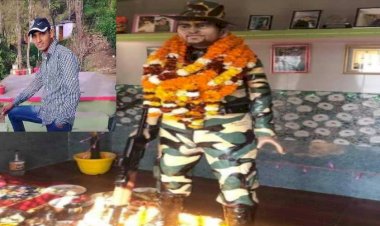 उत्तराखंड:शहीद बेटे की याद में पिता ने बनवाई मूर्ति, आज हुआ अनावरण
