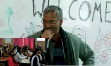 चमोली में युवाओं से सीएम ने किया सीधा संवाद, जिले के विकास के लिए की कई घोषणाएं