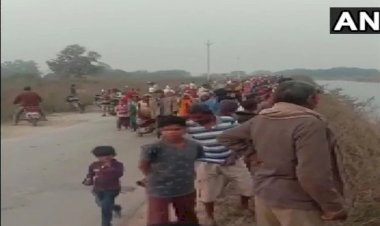 मध्य प्रदेश: यात्रियों से भरी बस नहर में गिरी, 30 शव बरामद