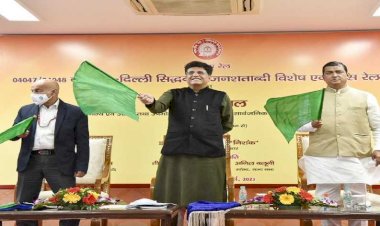 रेल मंत्री गोयल ने किया सिद्धबली जनशताब्दी एक्सप्रेस को वर्चुअल माध्यम से हरी झंडी दिखाकर रवाना