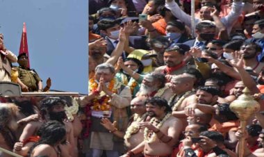 हरिद्वार: महाकुंभ का पहला शाही स्नान आज, सीएम तीरथ ने किया साधु-संतों और श्रद्धालुओं का स्वागत