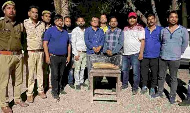 एक करोड़ के हाथी दांत के साथ तस्कर गिरफ्तार, वन मंत्री ने किया फॉरेस्ट गार्ड को सस्पेंड