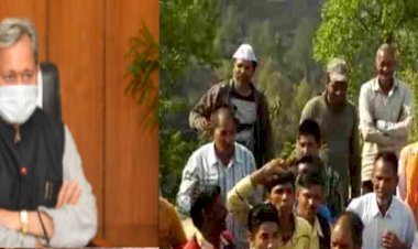 बीरोंखाल: सीएम तीरथ ने दिया  ग्रामीणों को आश्वासन, जल्द होगा सड़क का डामरीकरण