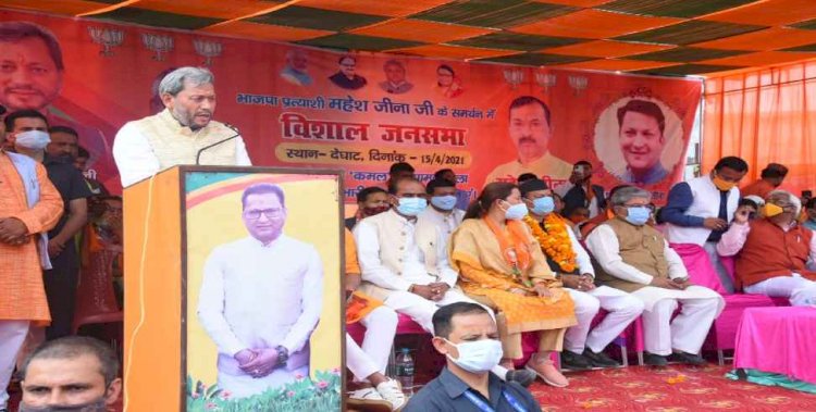 जीना के सपनों का सल्ट बनाने को नहीं छोड़ेंगे कसर: सीएम तीरथ