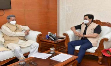 सीएम तीरथ ने  की केन्द्रीय मंत्रियों के साथ मुलाकात, उत्तराखंड के लिए की विभिन्न योजनाओं पर चर्चा