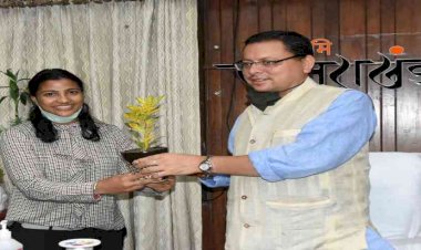 सीएम धामी से मिली उत्तराखंड की युवा क्रिकेटर स्नेह राणा