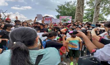 हजारों पेड़ों को कटने से बचाने को सड़कों पर उतरा दूनवासियों की हुजूम, चिपको आंदोलन किया शुरू