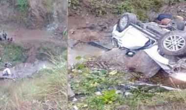 पिथौरागढ़ में भीषण हादसा: कार खाई में गिरने से रिटायर्ड ब्रिगेडियर समेत पांच की मौत