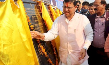 शक्तिफार्म में सीएम धामी ने किया 68.68 करोड़ रूपये की विभिन्न विकास योजनाओं का लोकार्पण एवं शिलान्यास।