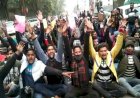 पुलिस भर्ती में आयु सीमा बढ़ाने की मांग को लेकर बेरोजगारों ने किया सीएम आवास कूच