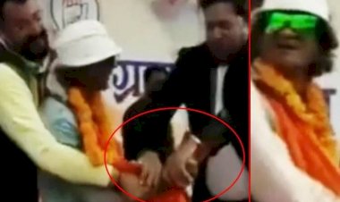 हरीश रावत की सुरक्षा में गंभीर चूक, छुरा लेकर पहुंचा शख्स