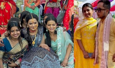 पवनदीप राजन की बहन की शादी में नजर आई अरुणिता