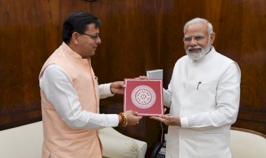 पीएम मोदी से मिले सीएम धामी, इन विकास योजनाओं की थमाई लिस्ट