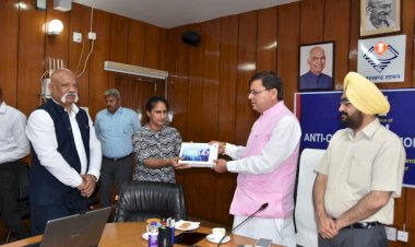 मुख्यमंत्री ने किया भ्रष्टाचार मुक्त उत्तराखण्ड एप- 1064 का शुभारम्भ