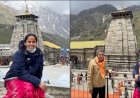 ओलंपिक विजेता साइना नेहवाल ने पिता संग किए बाबा श्री केदारनाथ के दर्शन