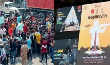 उत्तराखंड में भी 'अग्नीपथ योजना' के विरोध में युवाओं का प्रदर्शन