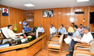 मुख्यमंत्री धामी ने मानसखण्ड कोरिडोर के संबंध में ली बैठक