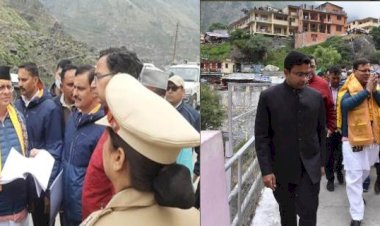 सीएम ने बद्रीनाथ निर्माण कार्यो की प्रगति पर व्यक्त की संतुष्टि