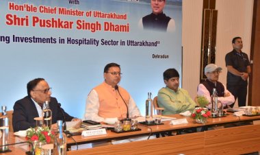उत्तराखण्ड में आतिथ्य क्षेत्र में निवेश की संभावनाओं पर सीएम ने निवेशकों से की चर्चा