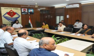 मुख्य सचिव संधु की अध्यक्षता में डेंगू की रोकथाम और नियंत्रण हेतु अंतर्विभागीय समन्वय बैठक