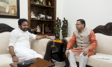 मुख्यमंत्री ने की केंद्रीय पर्यटन एवं संस्कृति मंत्री से भेंट