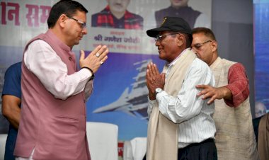 ‘वेटरन सोल्जर्स सम्मान समारोह‘‘ में मुख्यमंत्री ने पूर्व सैनिकों को किया सम्मानित