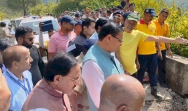 पौड़ी में भीषण बस हादसा, 25 की मौत, घटना स्थल पहुंचे सीएम धामी