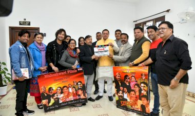 सीएम ने दिया गढ़वाली फिल्म ‘प्रधानी‘ का मुहूर्त शॉट