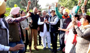 एमसीडी में 'आप' की जीत पर पार्टी के पंजाब नेताओं में खुशी की लहर