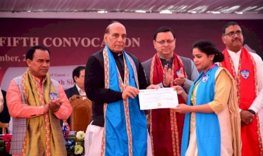 आने वाले समय में भारत में अपार संभावनाओं के द्वार खुलने वाले हैं: रक्षा मंत्री राजनाथ