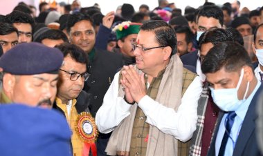तरुणाई के मध्य उपस्थित होकर स्वयं को गौरवान्वित एवं ऊर्जावान महसूस कर रहा हूँ: सीएम धामी
