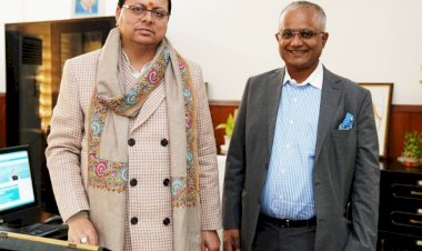 मुख्यमंत्री से मिले एम्मार इंडिया के सीईओ,  जोशीमठ भू-धंसाव से प्रभावितों के लिये प्री फेब्रिकेटेड हट्स बनाने में सरकार का करेगें सहयोग