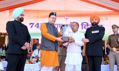ऋषभ पंत के मददगार रोडवेज के चालक और परिचालक को सीएम धामी और राज्यपाल ने सम्मानित किया