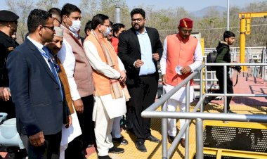 मुख्यमंत्री पुष्कर सिंह धामी ने किया नगर निगम हल्द्वानी-काठगोदाम सीवेज ट्रीटमेंट प्लांट का उद्घाटन