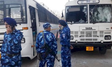 मोहाली-चंडीगढ़ बॉर्डर पर बंदी सिंह की रिहाई की मांग कर रहे प्रदर्शनकारियों और चंडीगढ़ पुलिस के बीच झड़प