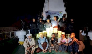 425 करोड़ रुपये के ड्रग्स के साथ ईरानी नाव गुजरात तट से जब्त की गई