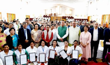 नवरात्रि के अवसर पर उत्तराखंड की 824 बहनों को मिली स्वास्थ्य कार्यकर्ता के रूप में नियुक्ति