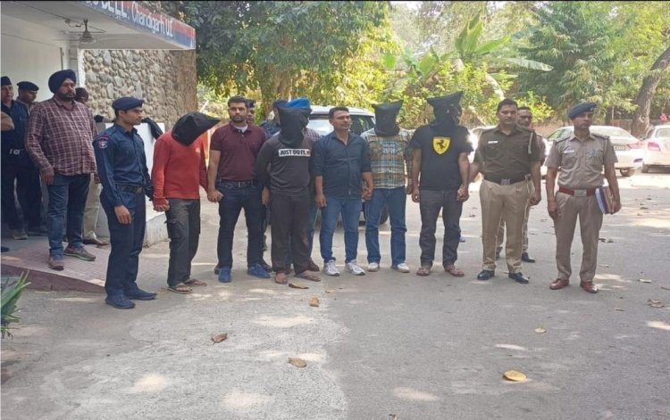 चंडीगढ़ पुलिस ने बंबीहा गैंग के चार लोगों को किया गिरफ्तार, हथियार बरामद