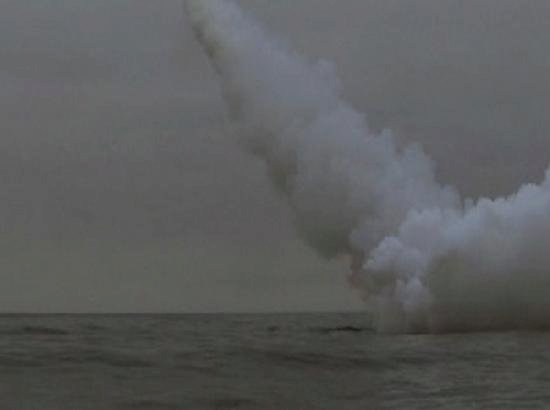 उत्तर कोरिया ने पानी के भीतर परमाणु सक्षम हमला करने वाले ड्रोन का परीक्षण किया